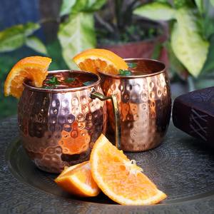 Taza de cobre de alta calidad para uso en la cocina, mesa de comedor y para beber agua saludable, de fabricante y proveedor indio. - Product Image 6