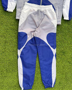 Chándal de nailon de alta calidad para hombre, conjunto de ropa de abrigo con logotipo personalizado, cortavientos de invierno, Color de contraste, Unisex para las estaciones de verano e invierno - Product Image 6