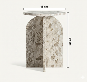 Table d'appoint en marbre naturel pour B2B - Product Image 1