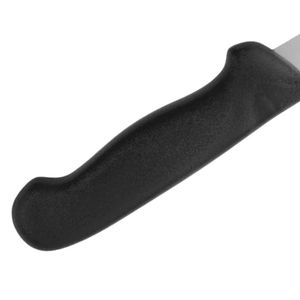Couteaux à désosser à manche noir avec lame argentée fine et pointue et poignée ergonomique pour la préparation et la découpe de la viande par les boucherons - Product Image 2