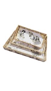 Bandeja de Esmalte Personalizada al por Mayor, Bandeja de Esmalte para Servir, Bandeja de Esmalte para el Hogar y la Cocina, Bandeja de Esmalte Tradicional - Product Image 4