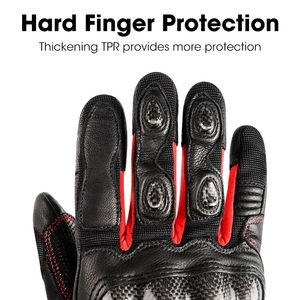 Motorbike Leather Racing <b>Gloves</b> Full Finger Breathable Waterproof UV Protection Sports Unisex - Product Image 6