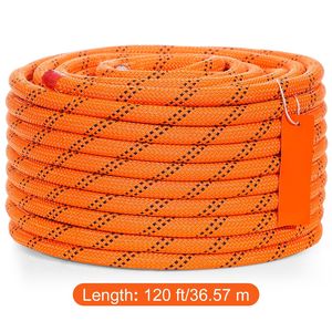 Corda in Poliestere Intrecciata a Doppia Torsione da 1/2 Pollice, Lunga 120 Piedi, 48 Fili, Resistenza alla Trazione di 8000 LBS, Corda per Esterni per Arboristi e Uso Multiplo AC - Product Image 5