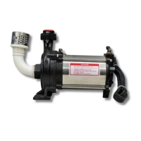 Pompe à eau potable centrifuge électrique multi-étages haute pression série 220W pour puits ouverts et traitement des eaux usées en cuivre