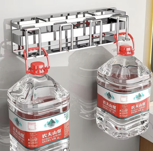 Soporte de pared para cepillos de dientes de acero inoxidable 304, sin perforaciones, organizador de baño, estante de almacenamiento para 2, 3 o 4 cepillos de dientes - Product Image 5