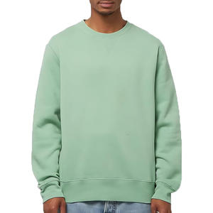 Neck Sweatshirt Classic Comfortable Cotton Blend Top Perfect for Everyday Layering Streetwear or Casual Outfits - Product Image 4