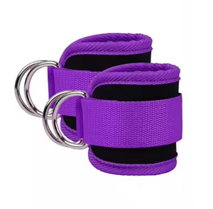 Adjustable Nylon <b>Ankle</b> Guards With Metal Rings For Sports Protection Unisex Adult <b>Support</b> Brace - Product Image 2
