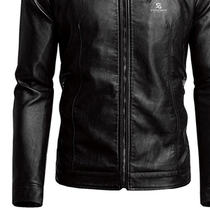 Classic <b>Vintage</b> Leather <b>Jacket</b> Men Genuine Leather Motorcycle <b>Biker</b> Casual Winter Outerwear Wholesale 2026 - Product Image 3