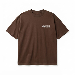 เสื้อยืดพิมพ์ลายกราฟิกสไตล์สตรีทแวร์สั่งทำขายส่ง เสื้อผ้าไซส์ใหญ่ ซักได้ เสื้อยืดวินเทจทรงโอเวอร์ไซส์สำหรับผู้ชาย - Product Image 3