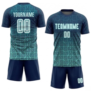 Uniforme de Fútbol de Alta Calidad, Conjunto de Camiseta y Pantalones Cortos Sublimados Personalizados, Tela que Absorbe la Humedad para Clubes, Academias y Equipos - Product Image 6