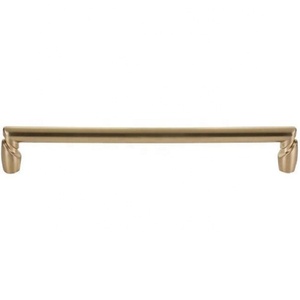 Poignée de barre en laiton brossé tendance, durable, multifonctionnelle, minimaliste, pour armoire, cuisine, salle de bain, chambre, porte, penderie - Product Image 2