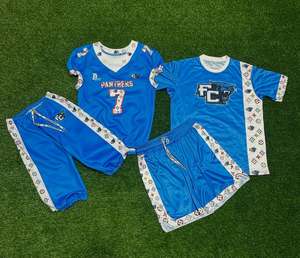 Uniforme de Fútbol Americano Personalizado, Diseña Tu Propio Uniforme de Sublimación para Equipo Juvenil, Jersey de Fútbol Americano, Conjunto de Uniforme para Hombre Adulto - Product Image 1