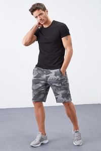 Nuevos Pantalones Cortos Casuales Hawaianos para Hombre, Holgados, de Poliéster, con Cintura Elástica, Transpirables, con Estampado de Serigrafía Personalizado - Product Image 2