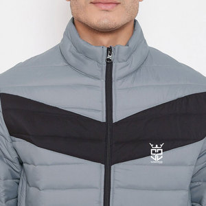 Chaqueta acolchada de diseño personalizado y cómodo para hombre, de manga larga, transpirable, para la venta en línea. - Product Image 2