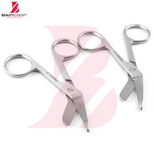 กรรไกรตัดผ้าพันแผลแบบแมนนวล รุ่นที่ดีที่สุดปี 2026 สำหรับโรงพยาบาล ผลิตภัณฑ์จำเป็นสำหรับการปฐมพยาบาล ทำจากสแตนเลส เหมาะสำหรับการผ่าตัดและการดูแลทางการแพทย์ - Product Image 3