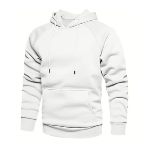 Sweat-shirts à capuche zippés pour hommes en coton 100% de haute qualité, épais et lourds, marron, essentiels, personnalisables, en molleton, coupe classique - Product Image 3