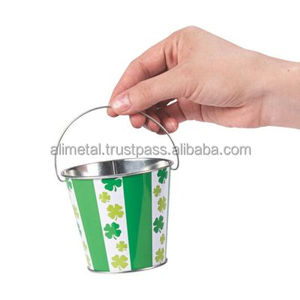 Petit pot de fleurs suspendu en métal pour enfants et jardin personnalisable - Product Image 3
