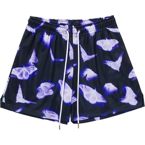 Pantalones Cortos Deportivos para Hombre, Estilo Americano, con Estampado Gráfico Sublimado, Ligeros, Transpirables, para Entrenamiento Atlético y Uso Casual - Product Image 3