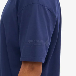 T-shirt imprimé à manches courtes 100 % coton coupe ample pour homme, prix de gros, logo personnalisé, meilleur prix - Product Image 6