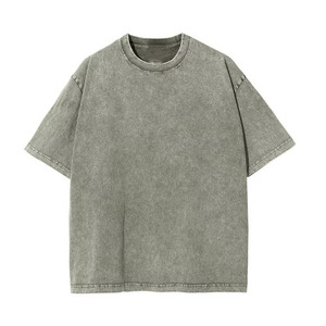 Fabricant de T-shirts délavés à l'acide en gros pour les distributeurs de vêtements – Vente directe usine, personnalisation de marque, approvisionnement en vrac, exportation - Product Image 1
