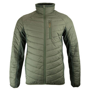 Veste matelassée en gros avec logo personnalisé, impression OEM, veste d'hiver personnalisée de haute qualité pour hommes, veste matelassée à bulles avec poches - Product Image 1
