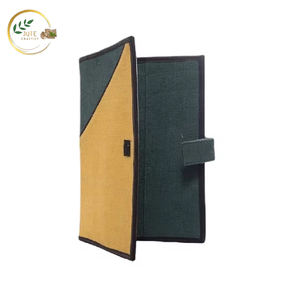 Natural Fiber Jute File Bag – Durable Eco Friendly <b>Document</b> <b>Folder</b> Bag <b>for</b> Office and School Use - Product Image 2