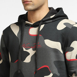 Professional New Design Men's Camouflage Hooded Sweatshirt Regular Fit <b>100</b>% <b>Polyester</b> Breathable Casual Autumn Wear - Product Image 6