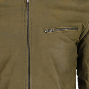 Chaqueta de Invierno Premium 100% Cuero Vacuno para Hombre, con Cierre, Cuello Alto, Alta Calidad, Superventas - Product Image 5