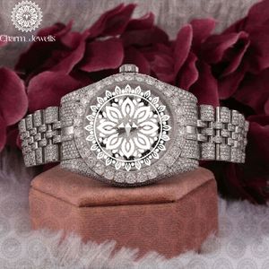 Charm_Jewels Luxury Tonneau Stainless Steel <b>Watch</b> 38mm Analog Quartz Sapphire Crystal Unisex Folding Clasp - Product Image 1