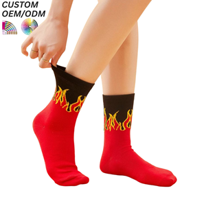 Chaussettes de basketball personnalisées de haute qualité, en coton tricoté, pour yoga et sports d'intérieur, support OEM ODM, vente en gros, collection Printemps - Product Image 6