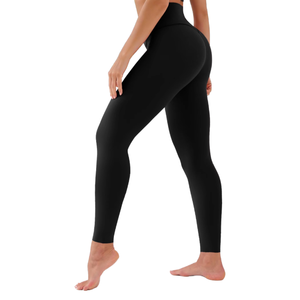 Vente en gros, Meilleures ventes : Leggings pour femmes en Polyester/Spandex, taille mi-haute, coupe ajustée, avec logo imprimé personnalisé, et vêtements de yoga pour filles - Product Image 4