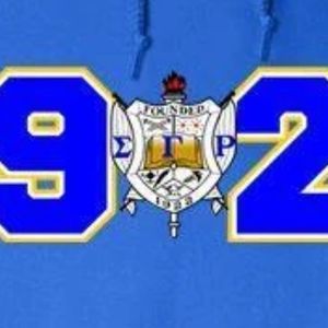 Sudadera con Capucha Azul Rey para Mujer con Escudo Anual de Sigma Gamma Rho, Sudadera con Capucha de Forro Polar con Gráfico del Escudo Personalizado de la Hermandad Griega Universitaria - Product Image 6