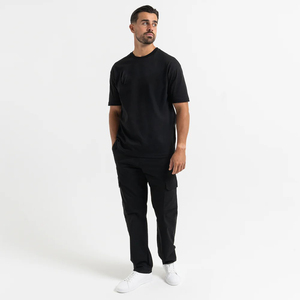 Wholesale Washed Soft Blank 100% Bamboo Cotton Custom Men T-shirt blank Man Bamboo <b>Tshirt</b> - Product Image 1