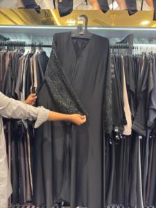 Wholesale Modest Dubai Beaded Sequined Long Sleeve <b>Abaya</b> Muslim Traditional Handmade Wedding Women Polyester Breathable V Neck - Product Image 1