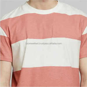 เสื้อยืดผู้ชายไซส์ใหญ่ผ้าฝ้ายแฟชั่นลำลองสีสันสดใสปรับแต่งโลโก้100% ได้ตามต้องการ - Product Image 5