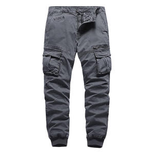 Pantalones Cargo Cortos Personalizados OEM, Color Caqui, Multibolsillos, Pantalones Casuales Tejidos de Alta Calidad para Hombre con Estilo Jogger - Product Image 6