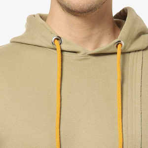 Sudadera con Capucha Térmica Urbana de Tela Antipelusas, 280 GSM, con Cordón Ajustable, Corte Ajustado, para Hombre - Product Image 4