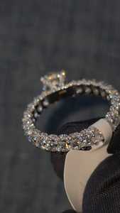 1CT Lab Grown Diamond Iced Out <b>Ring</b> 925 Sterling <b>Silver</b> <b>Men</b>’s Hip Hop Luxury Diamond <b>Ring</b> - Product Image 5