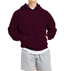 High Quality Men's Hoodies <b>Sweatshirts</b> Unisex Streetwear Pullover Wholesale Custom Hoodies Embroidery Logo Blank - Product Image 1