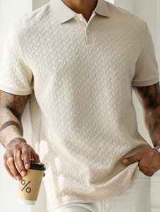 เสื้อยืดโอเวอร์ไซส์แขนสั้นสำหรับผู้ชาย ผ้าโพลีเอสเตอร์ 100% สวมใส่สบาย ระบายอากาศได้ดี น้ำหนัก 230 กรัม แบบถัก สั่งทำขายส่งได้ - Product Image 6