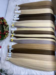 ผมต่อสำหรับต่อผมมนุษย์แท้เกรด12A ผ้าสองชั้นผ้าเรียบเนียน - Product Image 4