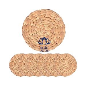 BEST SELLING Bamboo Round Classic Design <b>Placemats</b> | Sustainable Pure Handcrafted Tableware Supply - Product Image 1
