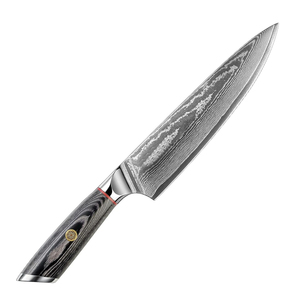 Cuchillo de Cocina Profesional de Acero de Damasco Hecho a Mano para Uso Doméstico y en Restaurantes - Product Image 1