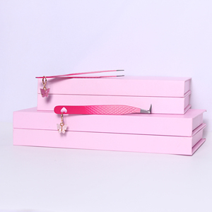 Pince à épiler professionnelle pour extensions de cils, à pointe en fibre, pour volume et pose de faux cils, personnalisable avec votre marque (vente en gros) - Product Image 6