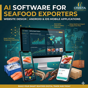 Software de IA para Exportadores de Mariscos, Diseño de Sitios Web, Aplicaciones Móviles Android e iOS, Software ERP y CRM con IA, Plugin para WordPress y Shopify - Product Image 1