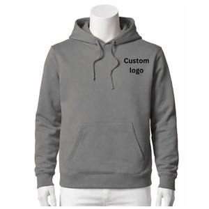 Sweat-shirt à capuche pour homme, personnalisable avec logo, design imprimé, haute qualité, molleton 320 g/m², vente en gros, sweat-shirt à capuche uni - Product Image 2