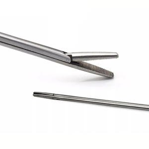 Micro-pince à pointe fine pour oreilles, instrument chirurgical manuel réutilisable, léger, certifié CE, en acier inoxydable, personnalisation OEM - Product Image 4