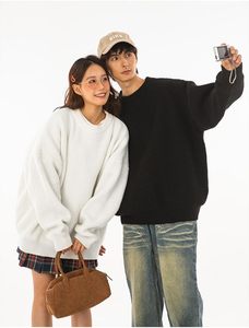 Sudaderas de Invierno para Hombre, 100% Algodón, Resistentes al Viento, Impermeables, Transpirables, Ecológicas, Corte Regular, Color Sólido, al por Mayor - Product Image 5