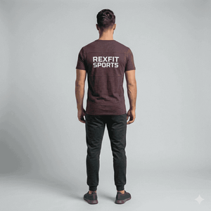 Wholesale Custom Men Graphic <b>95</b> Cotton <b>5</b> Spandex Compression T shirts <b>Elastane</b> Stretch Breathable Gym Short Sleeve T Shirt - Product Image 5