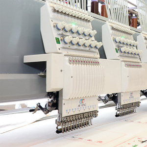 Factory 12Needles 18Heads Computerized Industrial Embroidery Machine WIth High Precision Embroidery - Product Image 4